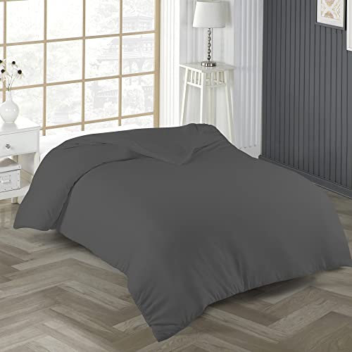 Livessa 2er Set Bettbezug 200x220 cm mit Reißverschluss - Bettbezug 200x220 aus%100 Baumwolle Single-Jersey Stoff 140 g/m², Ultra weich und atmungsaktiv, Oeko-Tex Zertifiziert, 13 schöne Farben