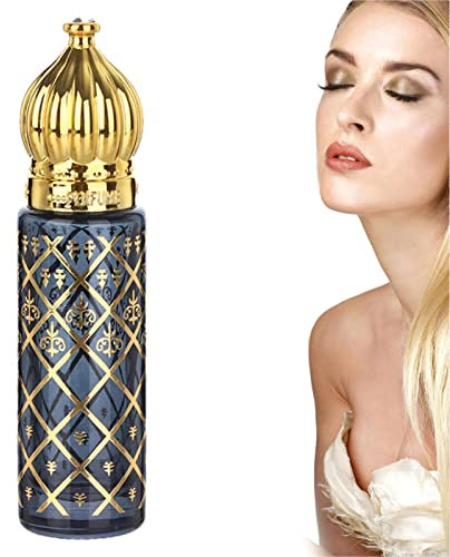 Fulenyi Bouteilles vides en Verre Roll- - Couleur Vintage - Parfum Dubaï - Parfum - 8 ML - Parfum Original en Verre - Belle Bouteille Vintage en Verre