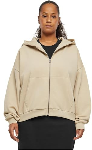 Urban Classics Damen Ladies Boxy Zip Hoody