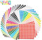 Bollini Adesivi Colorati 4000 Pezzi 10mm Etichette Adesive Colorate Stickers Rotondi Colorati Adesivi Tondi Colorati per Forniture per Ufficio a Casa, 16 Colori