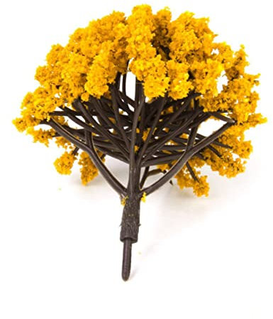 EXCEART 20st Modelleisenbahn Bäume Architektur Bäume Figur Landschaftsbäume Minibäume Für Landschaft Landschaft Zug Modell Bäume Modellbahn Landschaft Grünpflanzen Sa60 Miniatur Apfelbaum