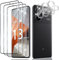Wayneer Protector de Pantalla Compatible con Xiaomi Redmi Note 13 PRO PLUS 5G, [3 + 3 Piezas] HD Cristal Templado Protector de Lente de cámara, 9H Dureza Anti-Arañazos Sin Burbujas Vidrio Templado