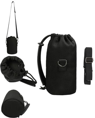JOYSOG Étui de Voyage pour Haut-Parleur Bluetooth Bose SoundLink Revolve 1/2 avec bandoulière réglable