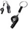 KANDUJIMU Porte-clés turbo de voiture en métal - Décoration universelle, Noir , 1.87×0.42 inches