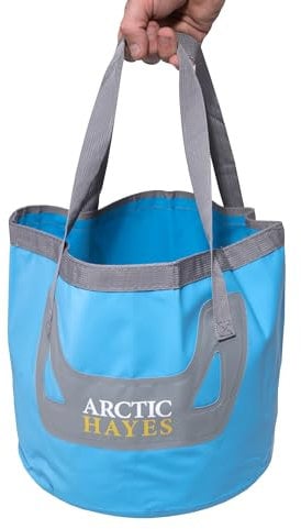 Arctic Hayes 20 Litre Folding Water Bucket for Plumbing, Drainage, Home and Outdoors