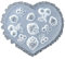 Ldabrye Silicone Mold 3D Butterfly Embossing Nail Art Mold Silicone Combination Decorative Mold Nail Art Making Tool Silicone Carving Mould Craft Casting Mold for Gift Home Office Decor