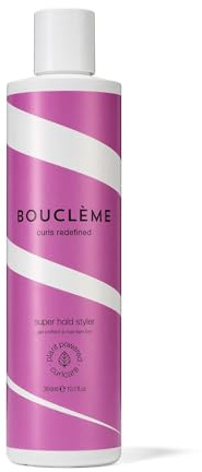 Bouclème Locken Gel starker Halt Haargel Super Hold Styler Cream (300ml) | Anti Frizz Lockengel um das Haar zu festigen mit Chiasamen & Kahai-Öl, curl gel strong hold (silikonfrei, vegan)