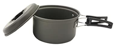 Sosoport 1 Pc pentola per spaghetti istantanei grandi vasi da esterno pentola per noodle istantanea singola cucina da campo fornellone cooker stufato di salute ciotole di tagliatelle Black