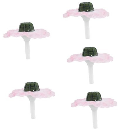 Lurrose 5 Sets Blumenstrauß Torus Hochzeit Dekoration Schuppen Türgriff Rustikale Dekoration Charm Blumenstrauß Make Up Pinselhalter Organizer Mit Deckel Plüsch Ihn Türgriff Verstellbar