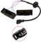 CANJPTON Rear License Lamp Cabel Housing for Car Number Plate Lights 7H0827740 Compatible with Volkswagen Transporter T5 T6 and Caddy MK2 MK3 2004-2015 VW Replacement