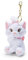 Disney Store Official Peluche porte-clés Marie, 12 cm/5, chaton avec porte-clés amovible, convient aux enfants à partir de 1 an