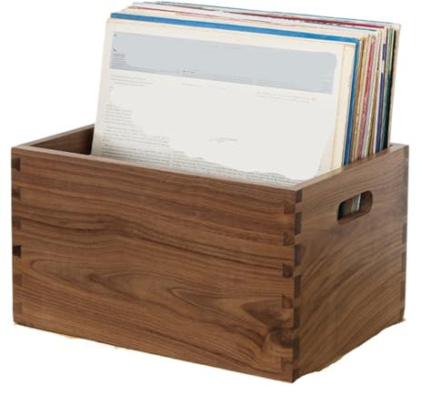 CHUNXVLI Schallplattenständer Vinyl Record Lagerung Box Organizer Regal for Film Fällen DVDs Kassette Band Display Stand Schallplatten Halter