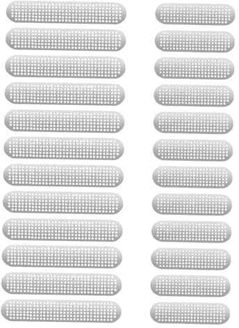 SOIMISS 3 Boxes Phone Loudspeaker Mesh Phone Dust Sticker Metal Dustproof Silver Speaker Nets for Daily Maintenance of Speakers Compatible with Iphone 12 13 Series