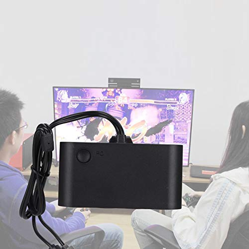 SIXRUN Adattatore Controller di Gioco per //PC, Convertitore 3 in 1 Durevole per Controller, Plug & Play, Materiale ABS, Include 1 Adattatore