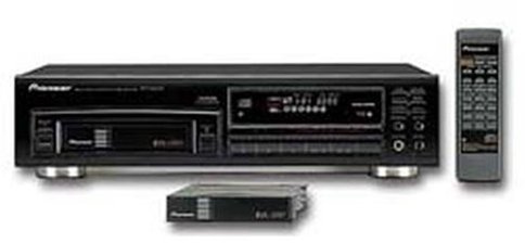 Pioneer PD-M603 - Lettore disco compatto a 6 dischi, colore: Nero