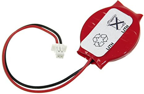 CP - Batteria CMOS Varta CR2032, con connettore JST (non originale)