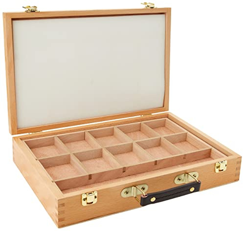 Artcoe Two Tray Pastel Box, Pine