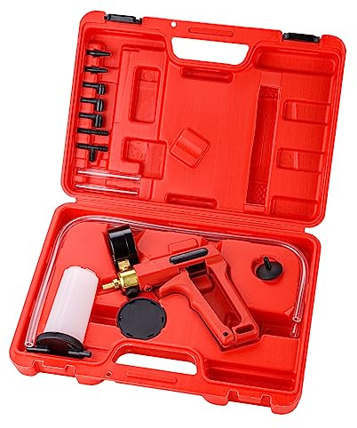 Vakuum Pumpe Bremsenentlüfter mit 6 Adaptern Dichtheit prüfen Leitungen Ventile