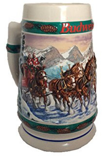 Budweiser 1993 Special Delivery Holiday Stein by Budweiser