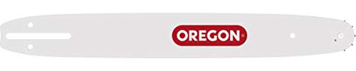 Oregon 14 Single Rivet Chainsaw Guide Bar, Double Guard Sprocket Nose 25 Bar, 76 Drive Link Reversible Low Kickback Replacement Part (140SDAA041)