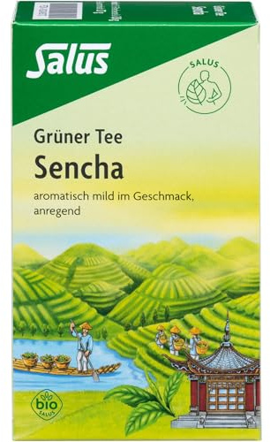 Salus Grüner Tee Sencha, 15 St. Filterbeutel