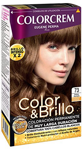 COLORCREM tinte Rubio Dorado Nº 73 caja 1 ud