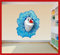 Frozen Olaf – Disney 3D Schneemann Elsa bedruckter Vinyl-Aufkleber für Wand und Tür (SS40011), Vinyl, Extra Large 530 x 640mm