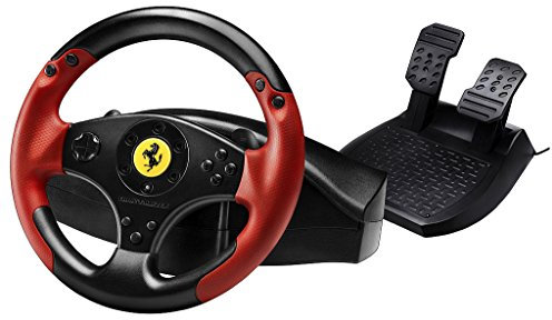 Thrustmaster Ferrari Racing Wheel Red Legend Edition (Wheel, 2 Pedalset incl. PC / PS3)