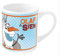 POS 24675 - Tasse mit Disney Frozen Olaf Motiv, aus Porzellan, Fassungsvermögen circa 200 ml, Spülmaschinen- und Mikrowellengeeignet, für Kinder und alle Fans des lustigen Schneemanns