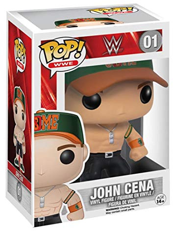 WWE 7750 POP! Vinyl John Cena Green Cap Figure