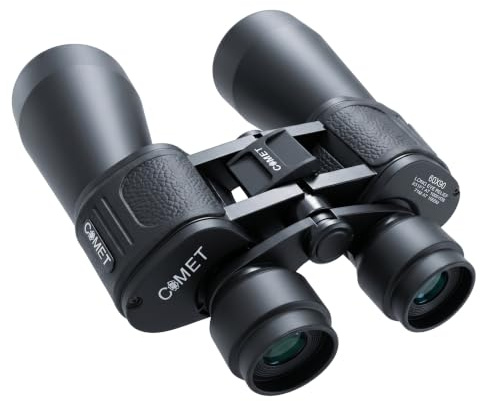 Comet Fernglas 60x90 Binocular Feldstecher - Ideal für Jagen, Sport, Reisen, Konzerte und mehr