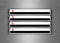 Akachafactory 4 x Aufkleber für Auto, Motorrad, Streifen, Flagge, Tuning, Tempelritter, Ritter
