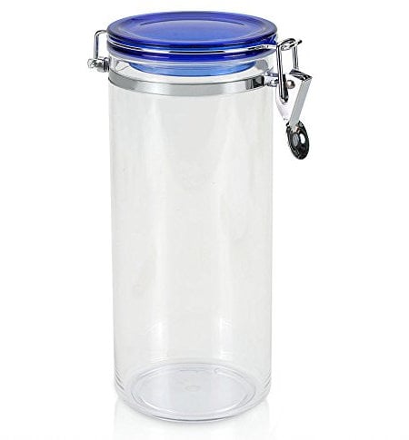Metaltex Vorratsdose, Deckel aus Acryl, 1,40 l, Kunststoff, durchsichtig, 1.4 Litros