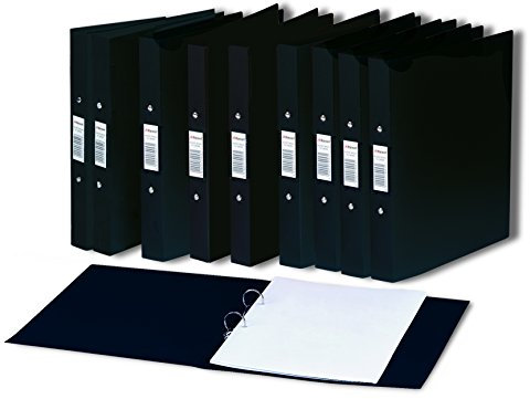 Rexel p41 ClearView Sichtbuch 10er-Pack schwarz