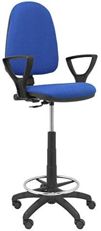 Piqueras y Crespo Taburete Ayna Bali Azul Brazos fijos, Talla Unica