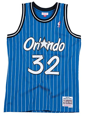 Mitchell & Ness Orlando Magic Shaquille O'Neal 1994 Road Swingman Jersey (Medium)