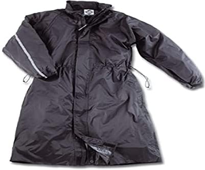 Tucano Urbano giacca antipioggia moto lunga Parabellum. Mantella antipioggia moto fino al polpaccio. Antipioggia uomo e donna. Impermeabile moto e scooter unisex, idrorepellente, antivento. XS-S