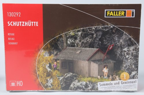 Faller FA 130292 - Schutzhütte, Zubehör für die Modelleisenbahn, Modellbau