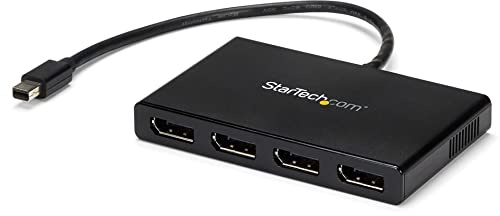 StarTech Mini DisplayPort to 4x DisplayPort MST Hub, 1080p (MSTMDP124DP)