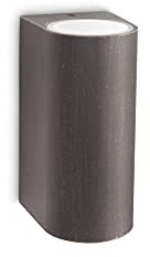 Philips Nightingale Wandleuchte, Beleuchtung Außen für Garten, 2 x 35 W 8 x 10 x 16 cm Rost