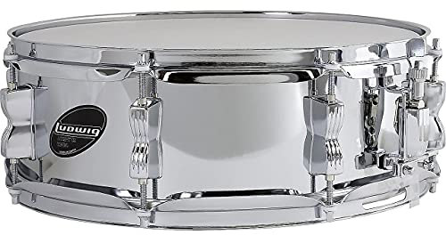 Ludwig Steel Snare Drum 35.6 cm x 12.7 cm