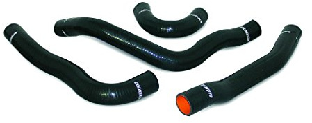 Mishimoto MMHOSE-EVO-10BK Silicone Radiator Hose Kit Compatible With Mitsubishi Lancer Evo X 2008-2015 Black