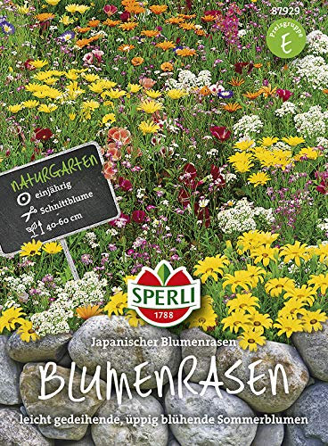 Sperli 87930 Japanischer Blumenrasen Mischung (Blumenmischung)