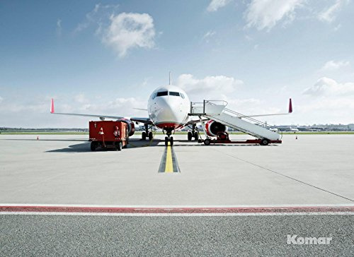 Komar Vlies Fototapete Runway, 350 x 250 cm, 7 Bahnen