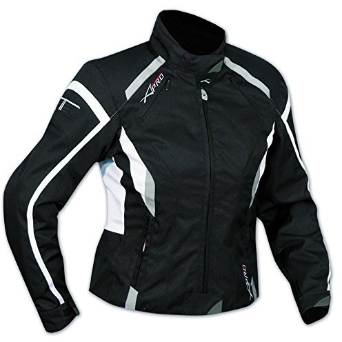Giacca Moto Donna Impermeabile 4 Stagioni Scooter Sport Custom Lady Bianco M