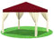 Stabilezelte Pavillon 3x3 Meter Sahara Polyester Bordeaux