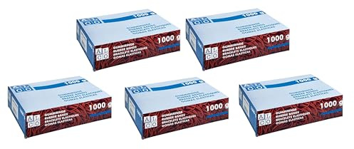 Alco Gummibänder 130x4mm 1000g rot