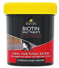 Lincoln Biotin Daily Tablets - Peppermint - 60 tablets