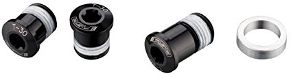 FSA Unisex-Adult 421589019 Kit Viti Fiss.ingranaggi K-F 3, Argent, 3 F EU