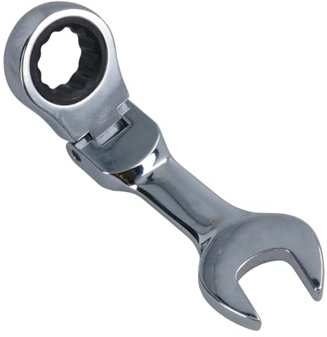 AB Tools 19mm Stubby Flexi Ratchet Combination Spanner Metric Wrench 72 Teeth SPN24
